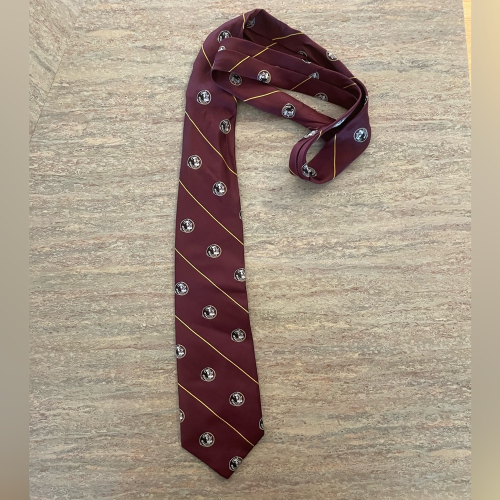 Seminoles Vtg Tie FSU Mens Neck Tie Campus Classics